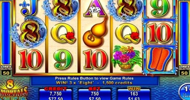 Play in 8 Immortals Slot Online from Ainsworth for free now | www.1oheya.com