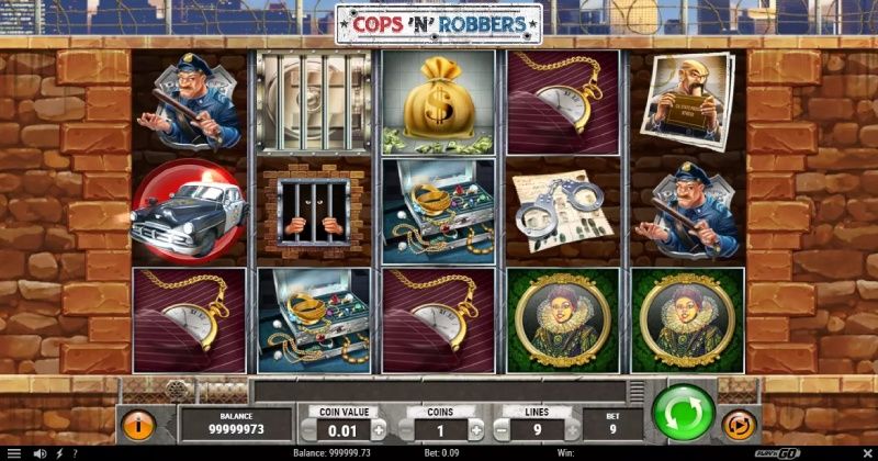 Play in Cops ‘n’ Robbers Slot Online from Play’n GO for free now | www.1oheya.com