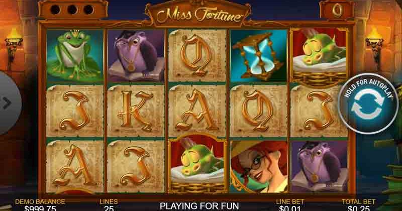 Play in Miss Fortune Slot Online From Playtech for free now | www.1oheya.com