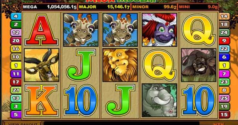 Play in Mega Moolah Slot Online from Microgaming for free now | www.1oheya.com