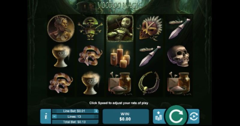 Play in Voodoo Magic Slot Online from Realtime Gaming for free now | www.1oheya.com